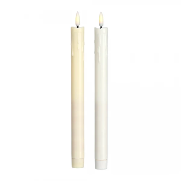 SET X2 VELAS LED 25CM