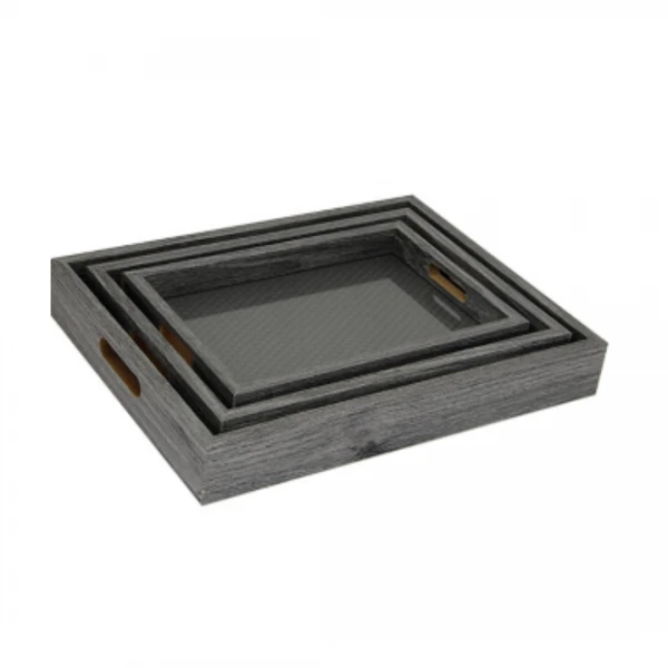BANDEJA SET X3 MADERA C...