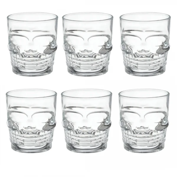 SET X6 VASO CALAVERA 30...