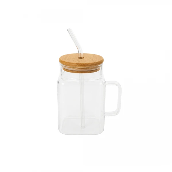 VASO DE VIDRIO CON TAPA...