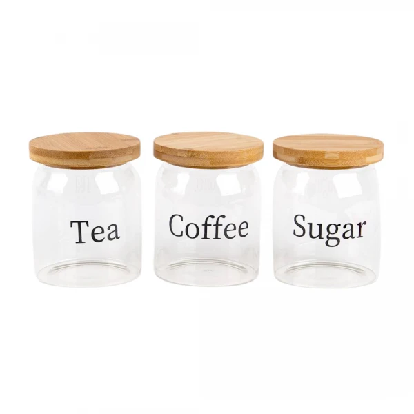 SET X3 FRASCOS TEA/COFF...