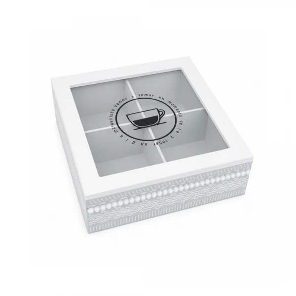CAJA DE TÉ X4 DIVISIONE...