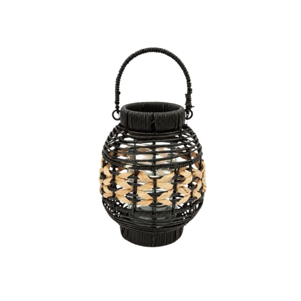 FAROL OVAL NEGRO CON GR...