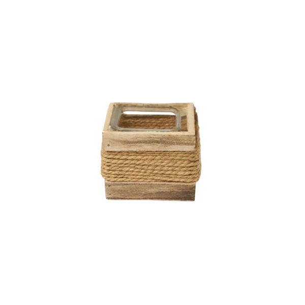PORTAVELA DE MADERA