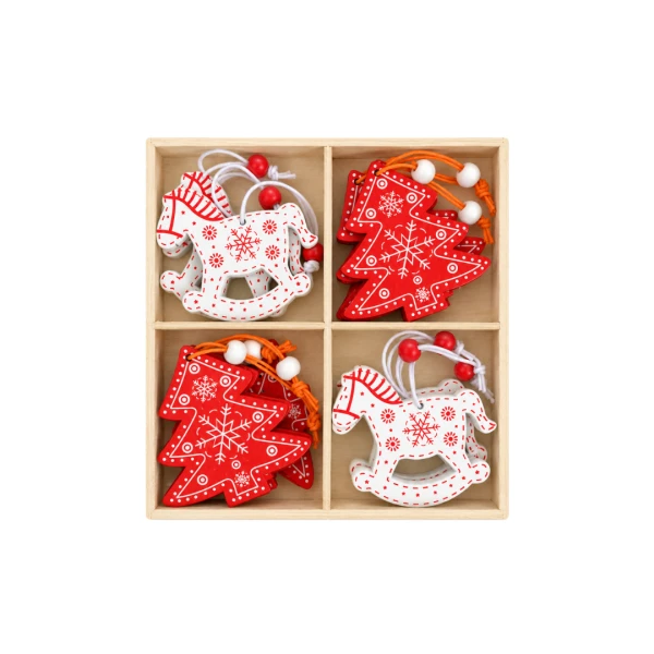 SET X12 COLGANTE NAVIDE...