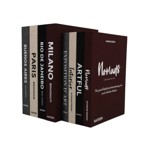 SET X2 LIBRO BOX DECORA...